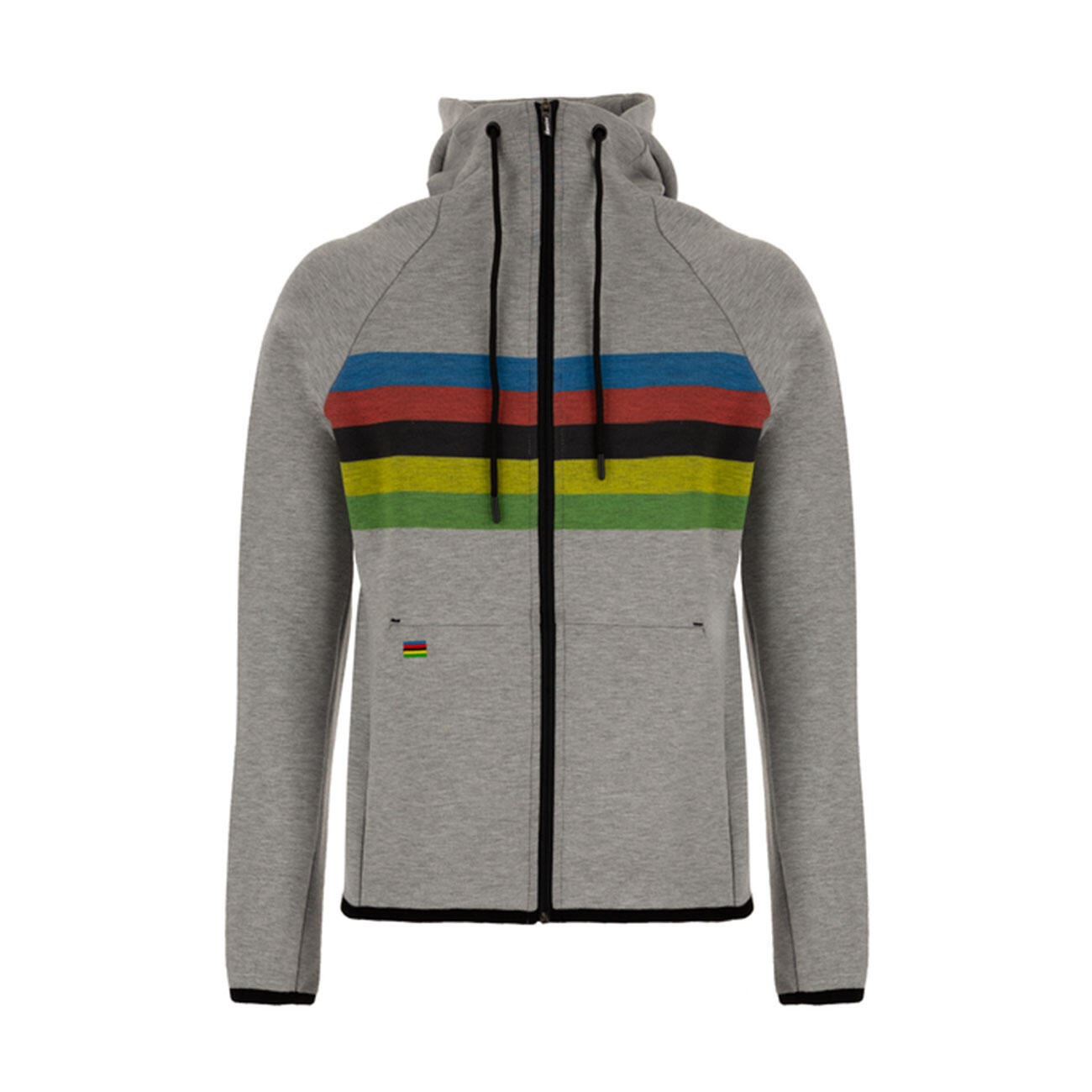 SANTINI Felpa Con Cappuccio - Uci Official  Ciclismo