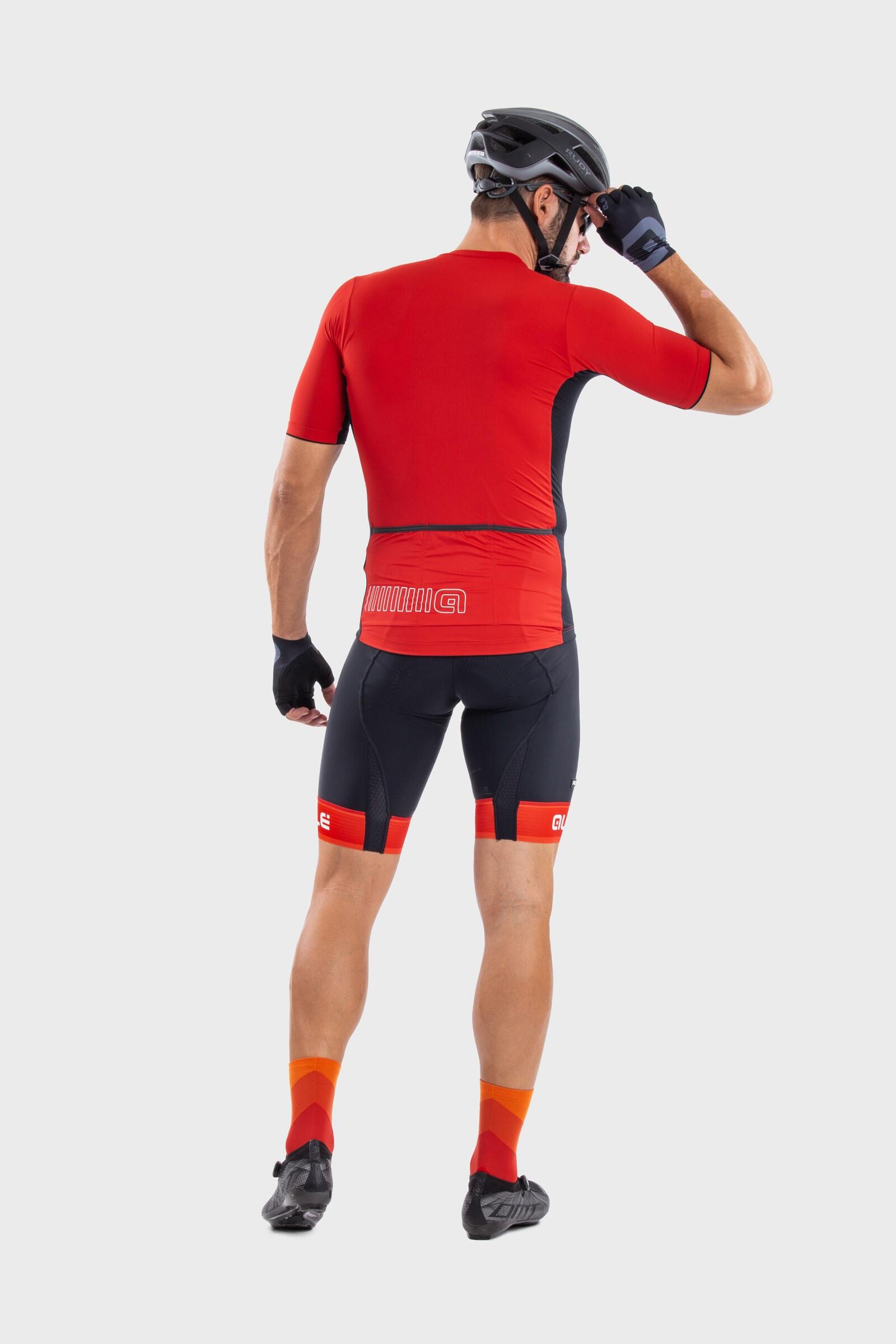 Kurzarm Fahrradtrikot - COLOR BLOCK 4/5