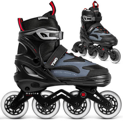 Patines fitness hombre regulables Movino Cruzer Two 4037 naranja