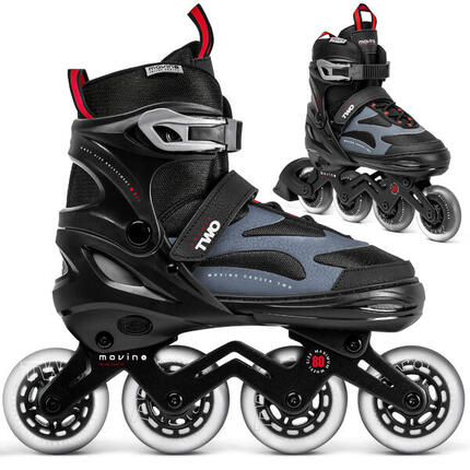 Patines fitness hombre regulables Movino Cruzer Two 4037 naranja