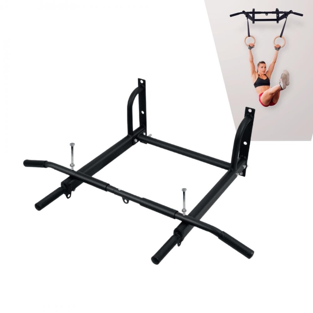 Pull-up bar. Anchor kit included. Non-slip handles.
