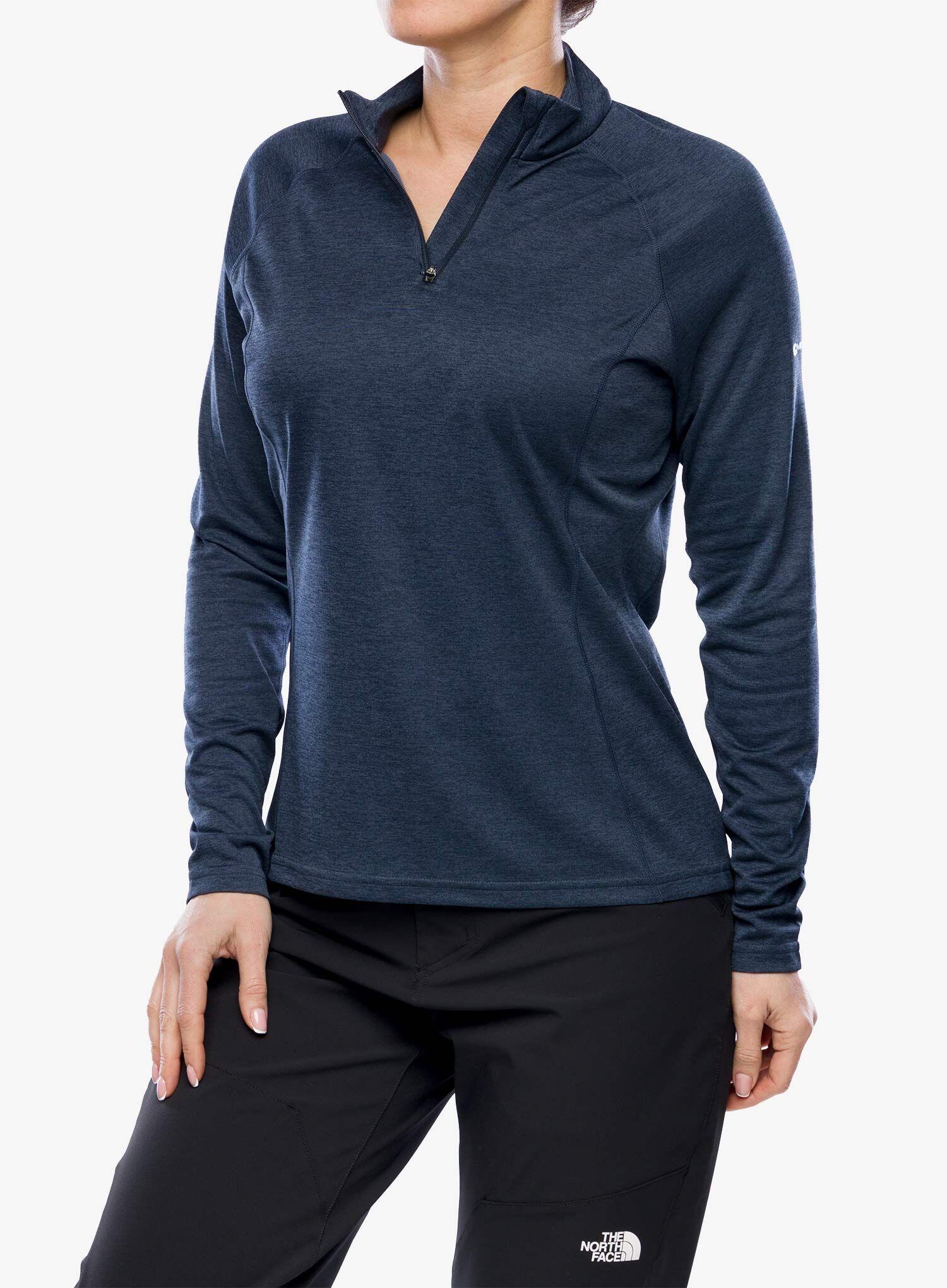 Camiseta técnica para mujer Montane Dart Half Zip de manga larga, poliéster 3/6