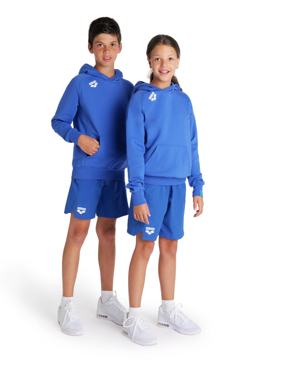 Sport-Sweatshirt Arena Junior Team Hooded Sweat Panel z kapturem 2/7