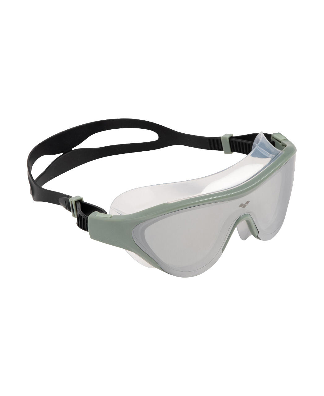 Arena The One Mask Mirror Schwimmbrille Schwarz Silber 5/7