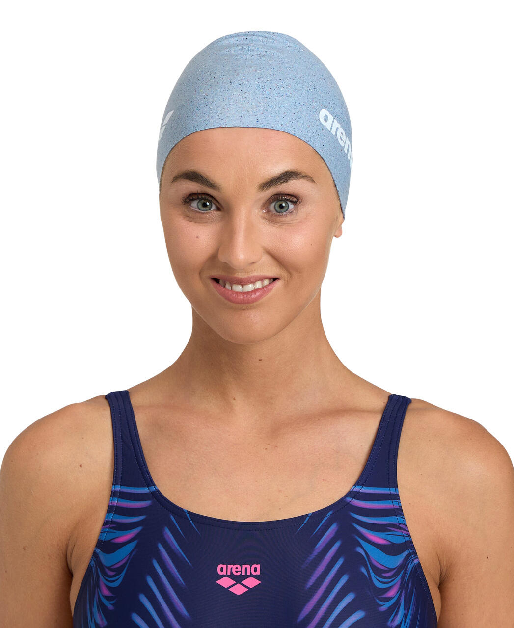 Arena Silicone Cap Grey 3/4