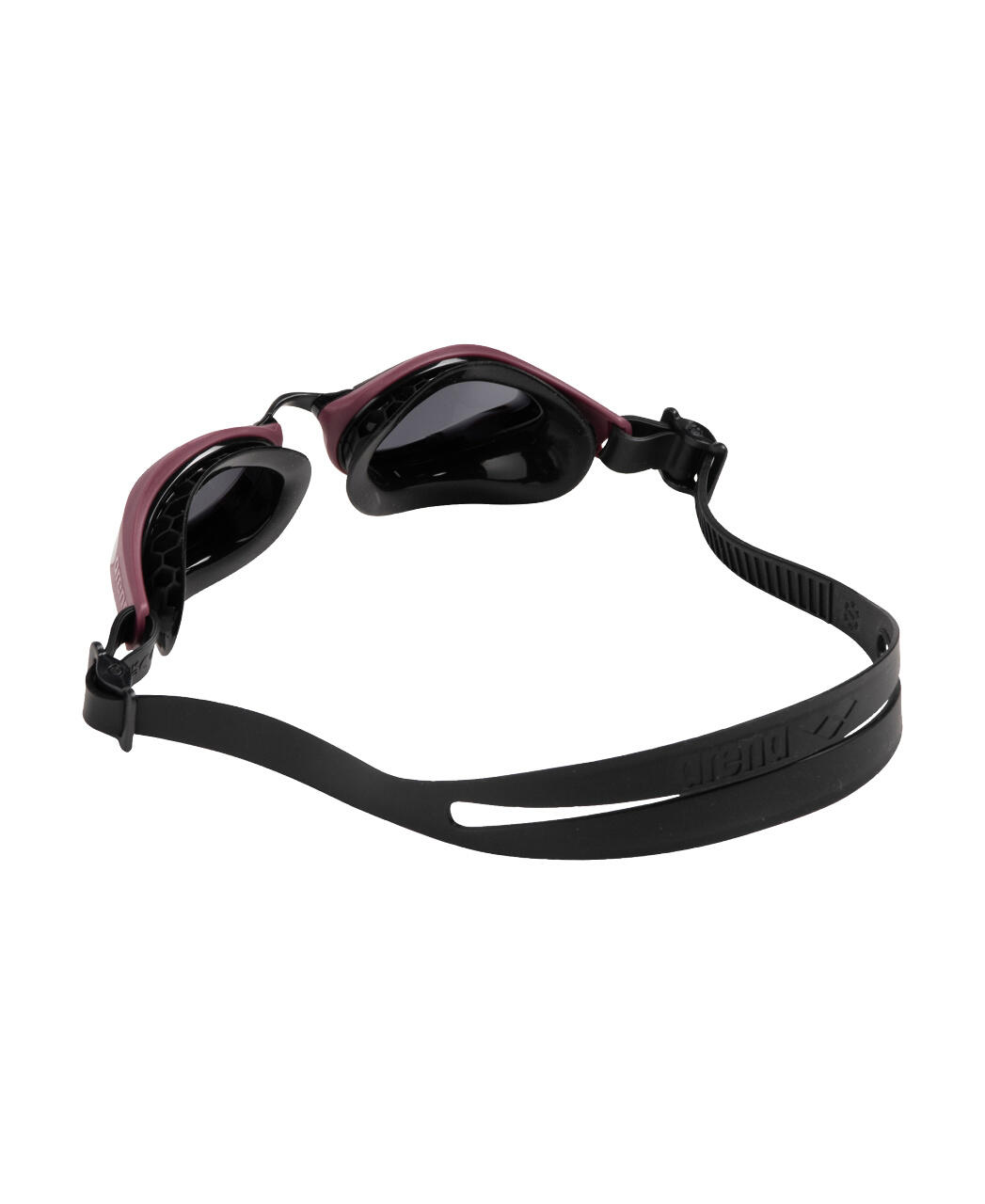 Arena Air Bold Swipe Swimming Goggles Hydrodynamic Lens - Smoke/Red/White 2/7