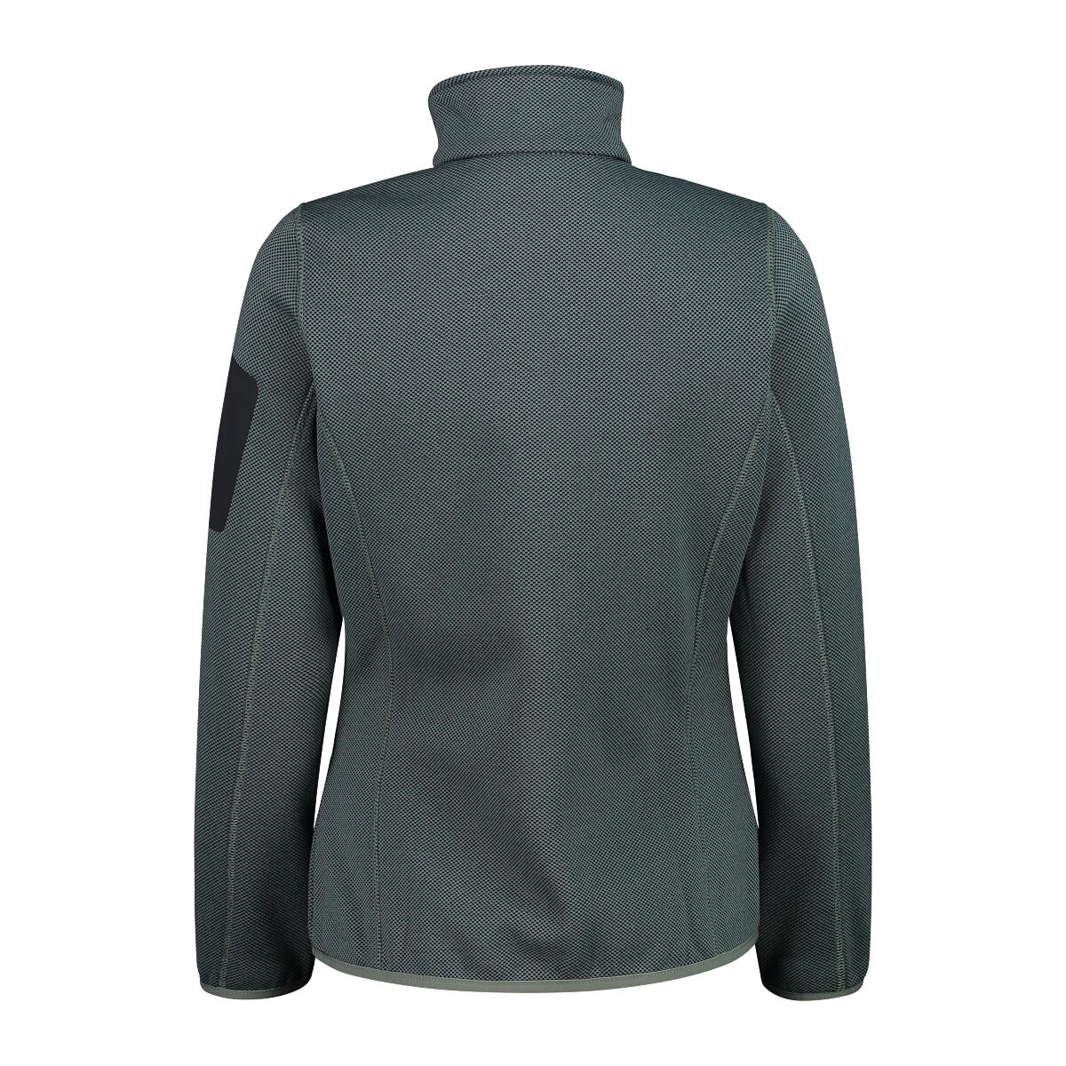 CMP Damen Jacke Knitted Melange Fleece Jacket 3H14746 2/5