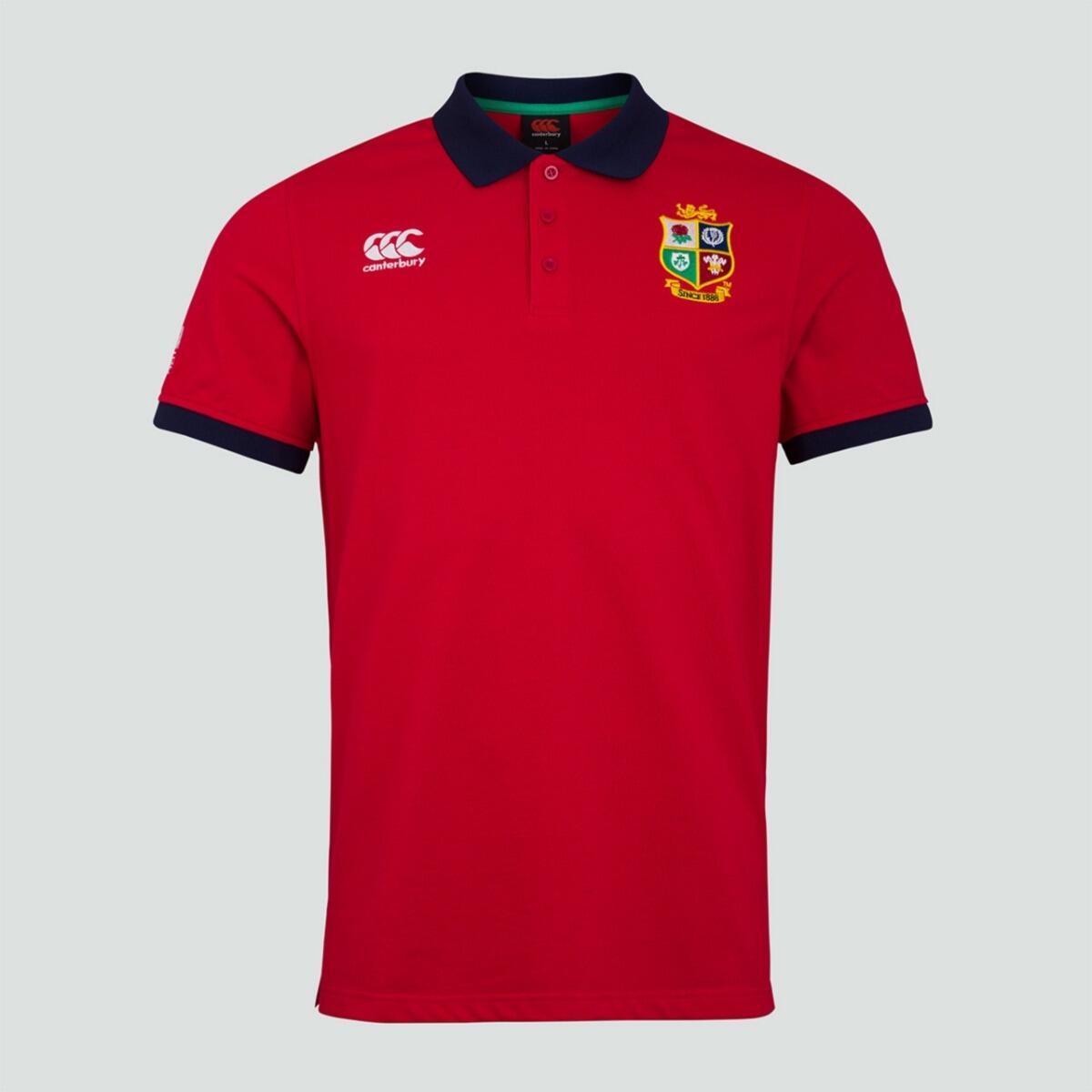 Mens British & Irish Lions 21 Pique Polo 1/6
