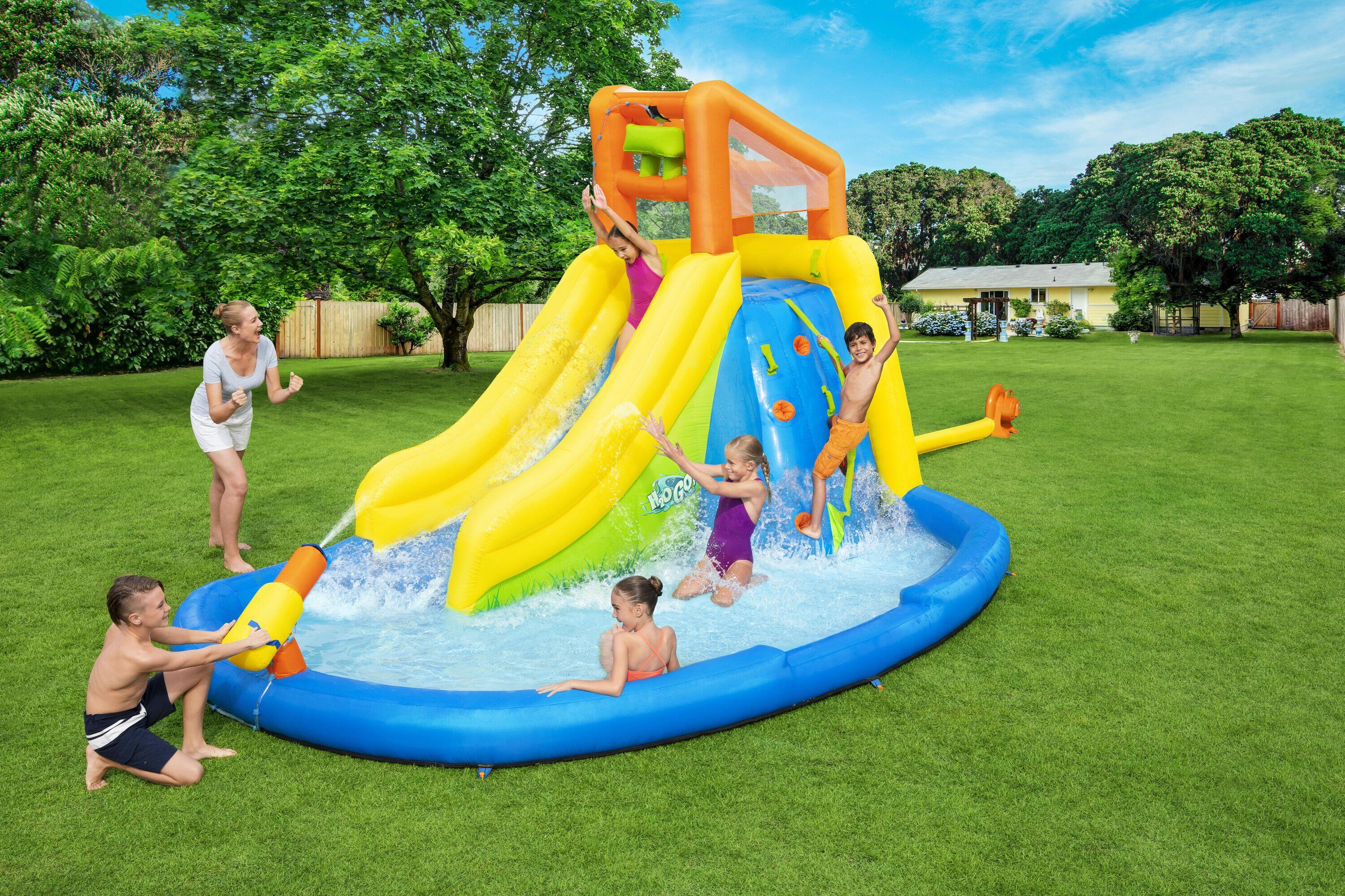 Bestway 53345-4 Parco acquatico gonfiabile Mount Splashmore, 5 anni+ 2/7