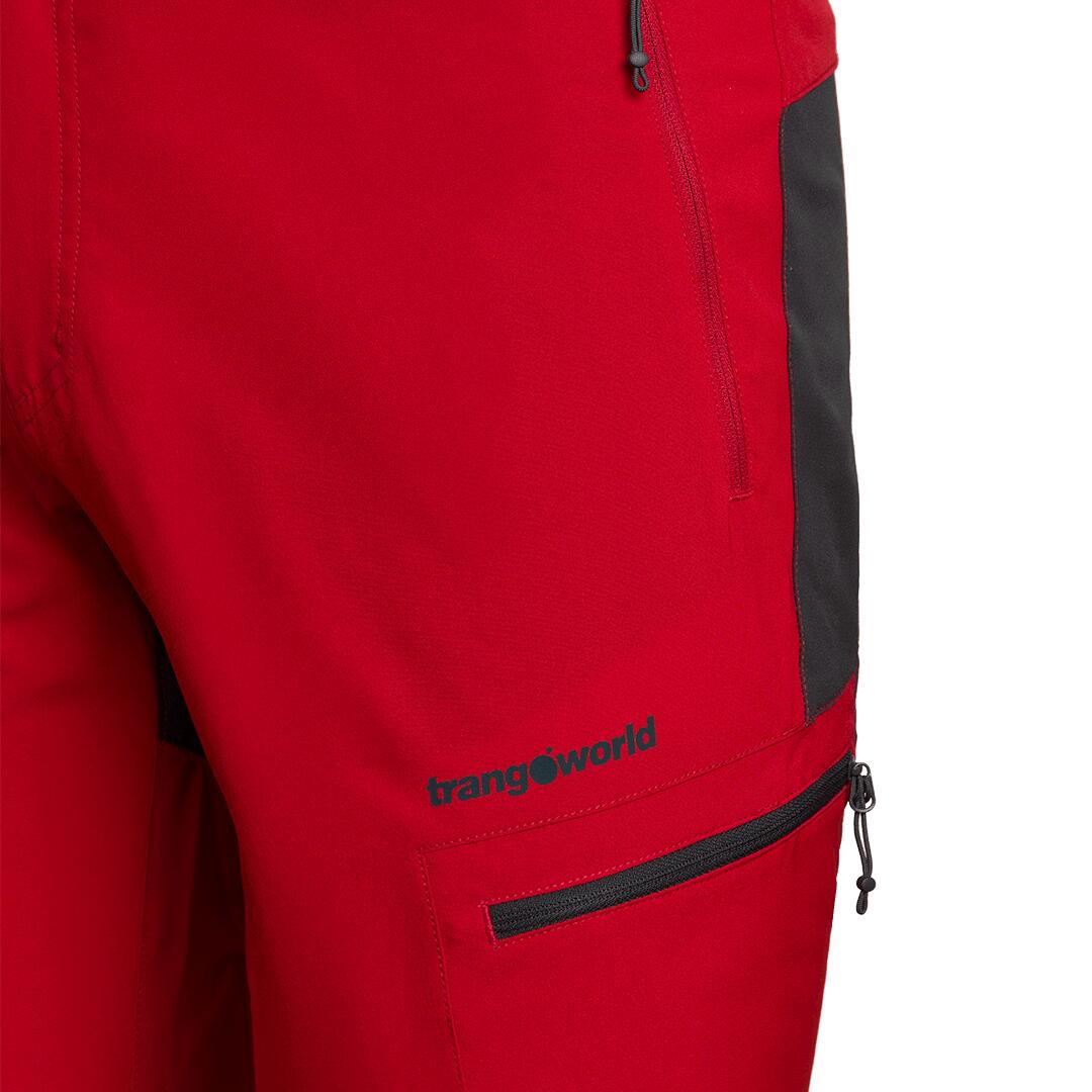 Pantalón para Hombre Trangoworld Lunel 001 Rojo/Gris 3/3
