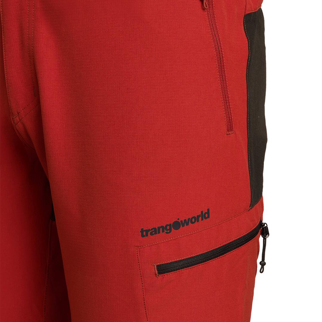 Pantalón para Hombre Trangoworld Lunel 004 Rojo/Marrón 3/3