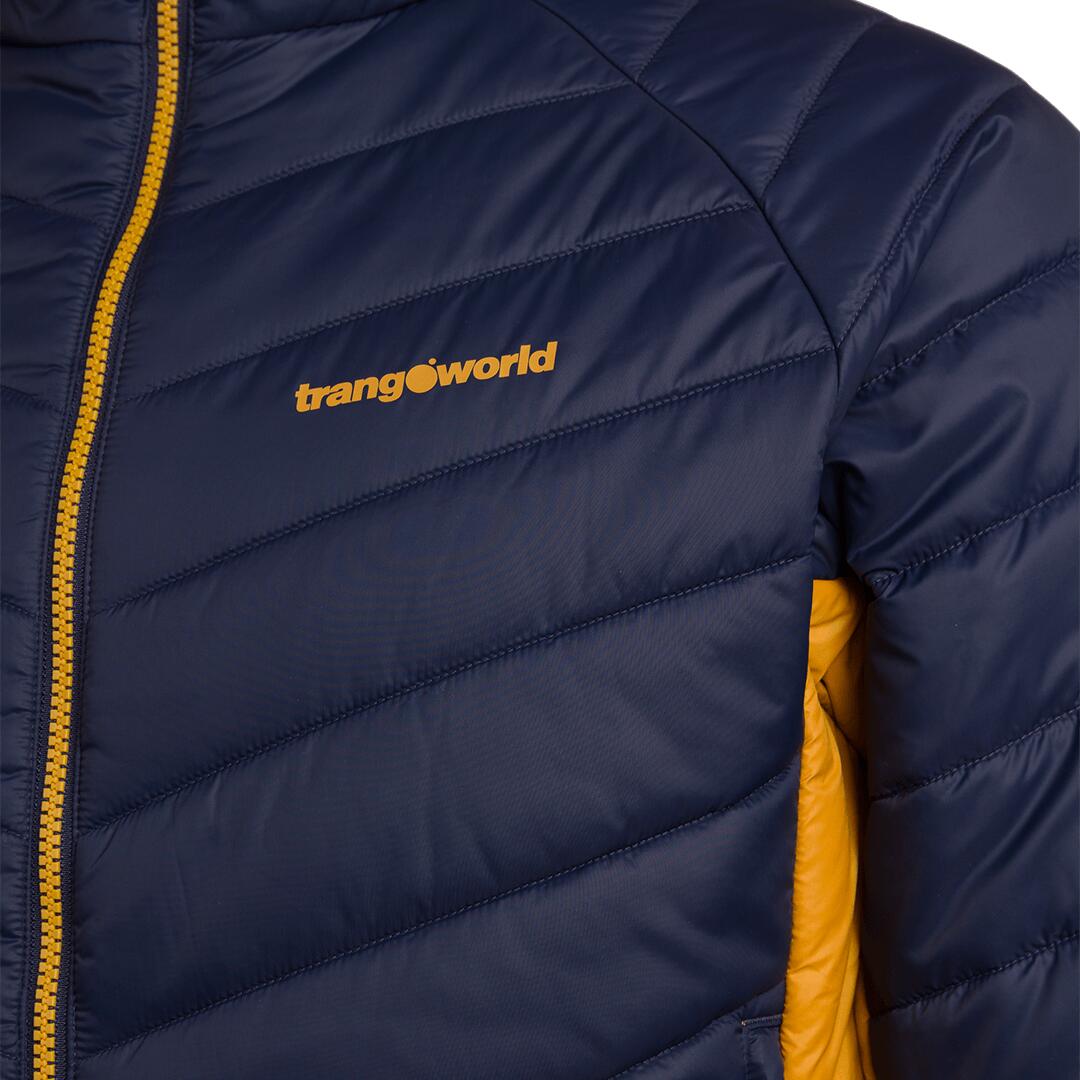 Plumífero para Hombre Trangoworld Medel as001 Azul/Naranja 3/4