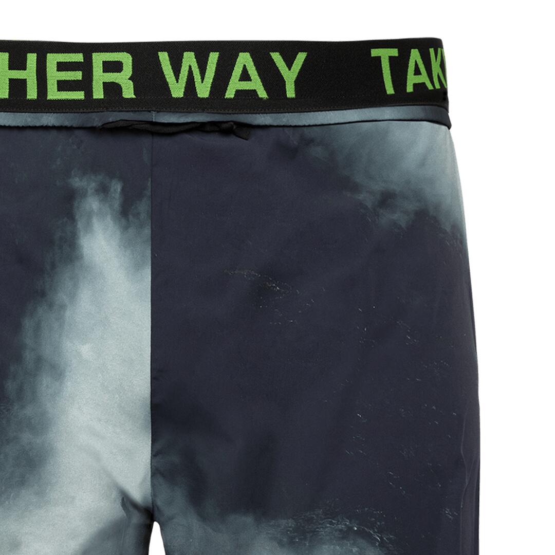 Pantalones cortos de Trail Running para Hombre Trangoworld Servoz land Negro 2/2
