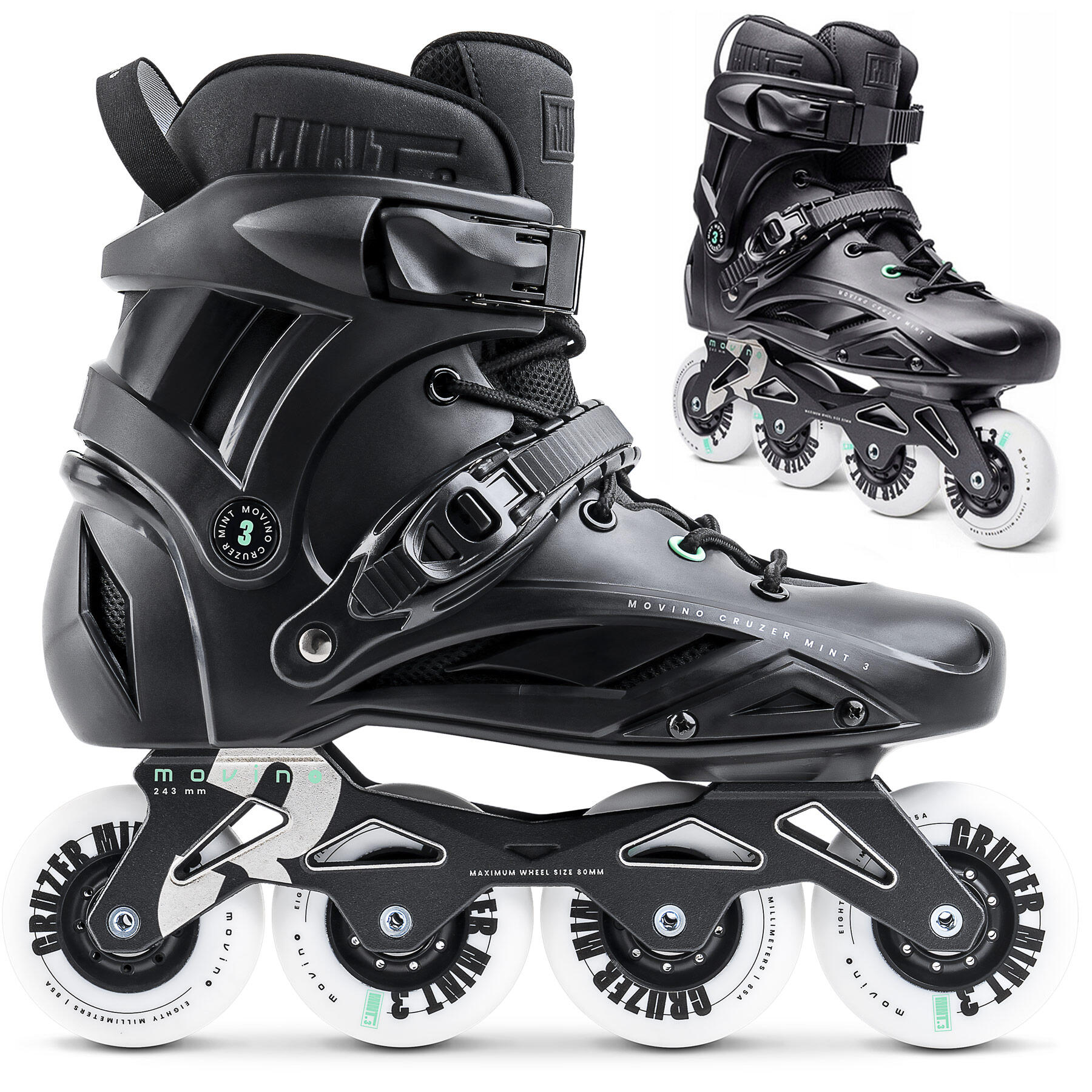 MOVINO Pattini da freeride Movino Cruzer Mint.3