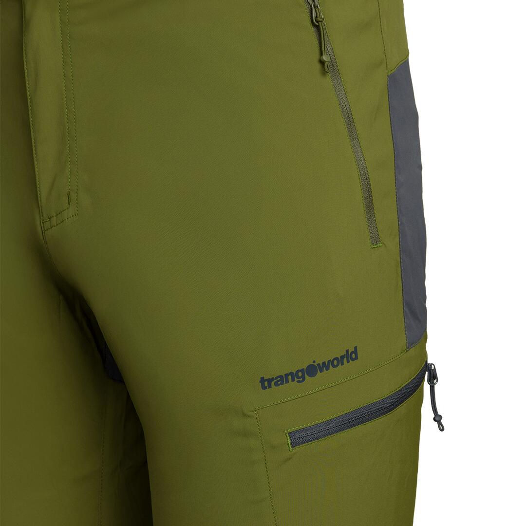 Pantalón para Hombre Trangoworld Lunel 002 Verde/Gris 3/3