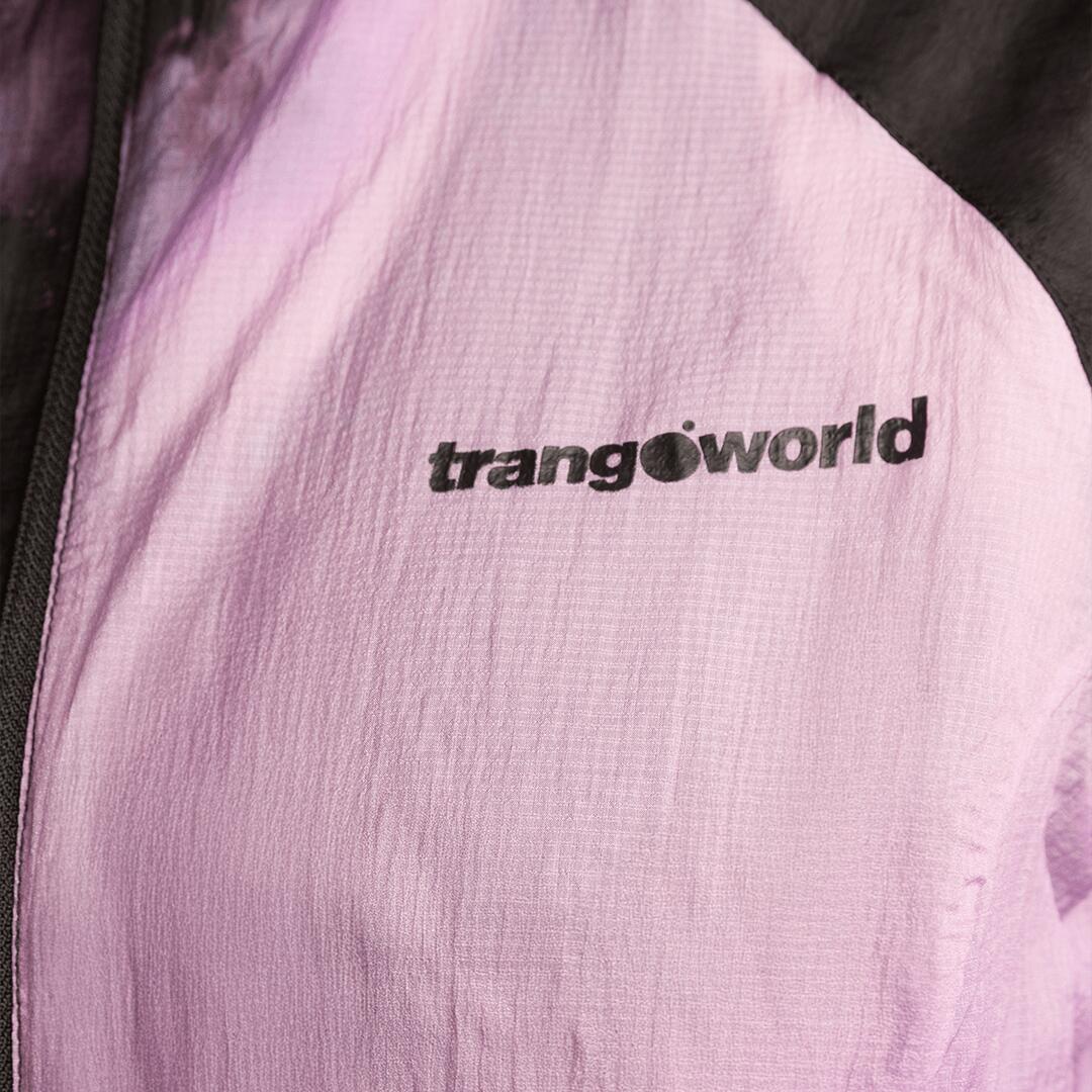 Chaqueta de Trail Running para Mujer Trangoworld Urduliz Rosa 3/7
