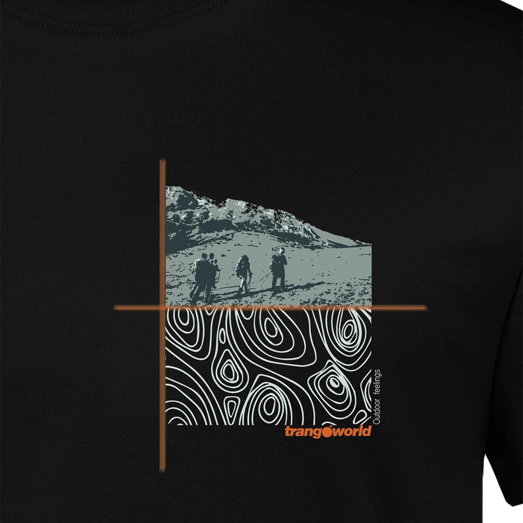 Camiseta para Hombre Trangoworld Dzuko Negro 2/2