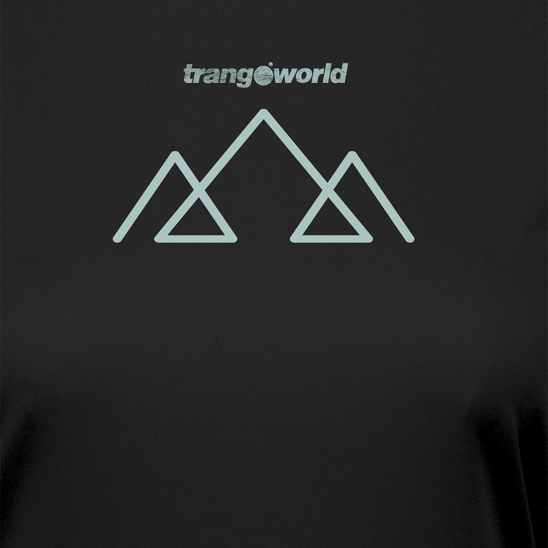 Camiseta para Mujer Trangoworld Salur Negro 2/2
