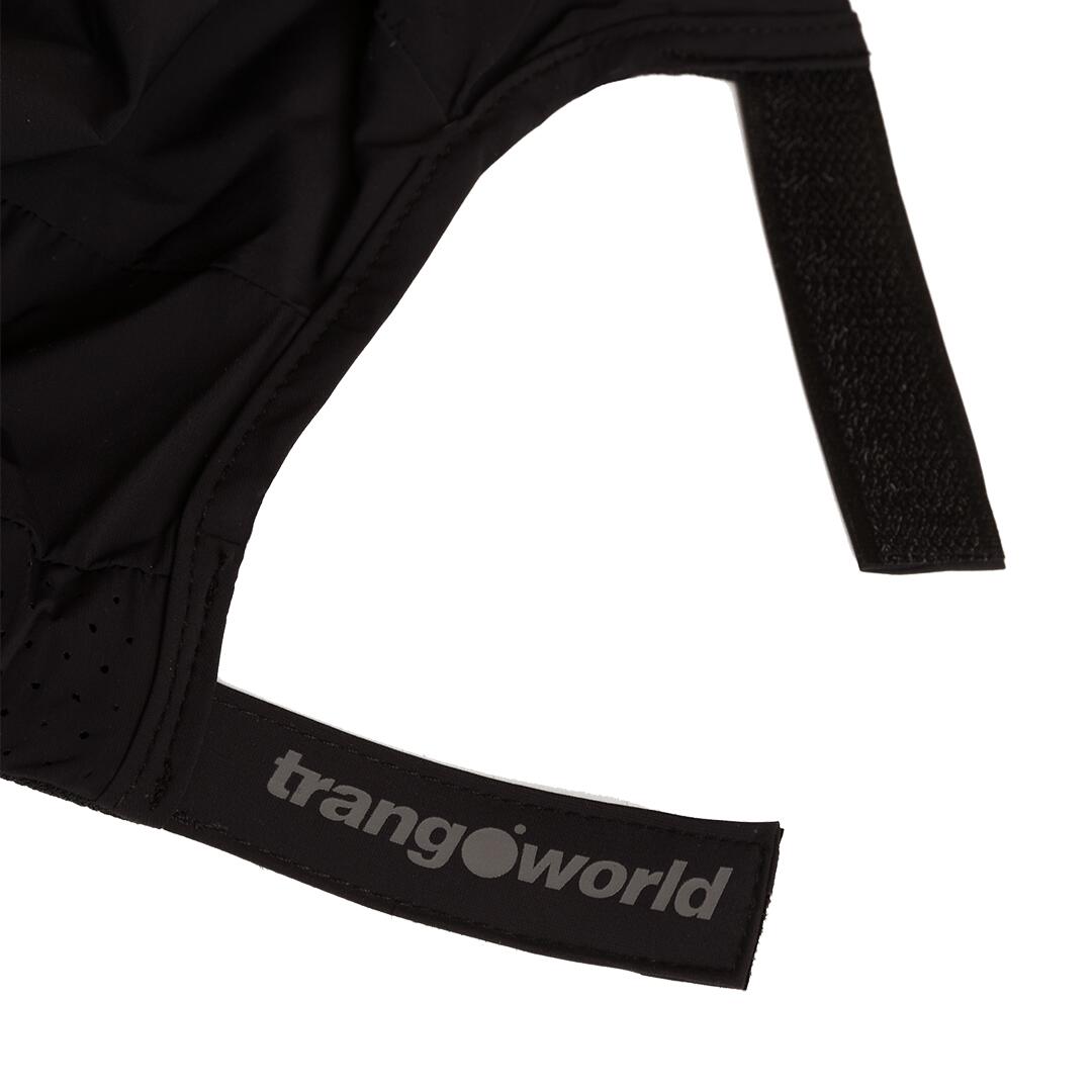Gorra de Trail Running Trangoworld Plouvien Negro 2/2