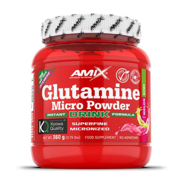 AMIX Glutamine micro powder drink - 360g Melão Kiwi da Amix Nutrition
