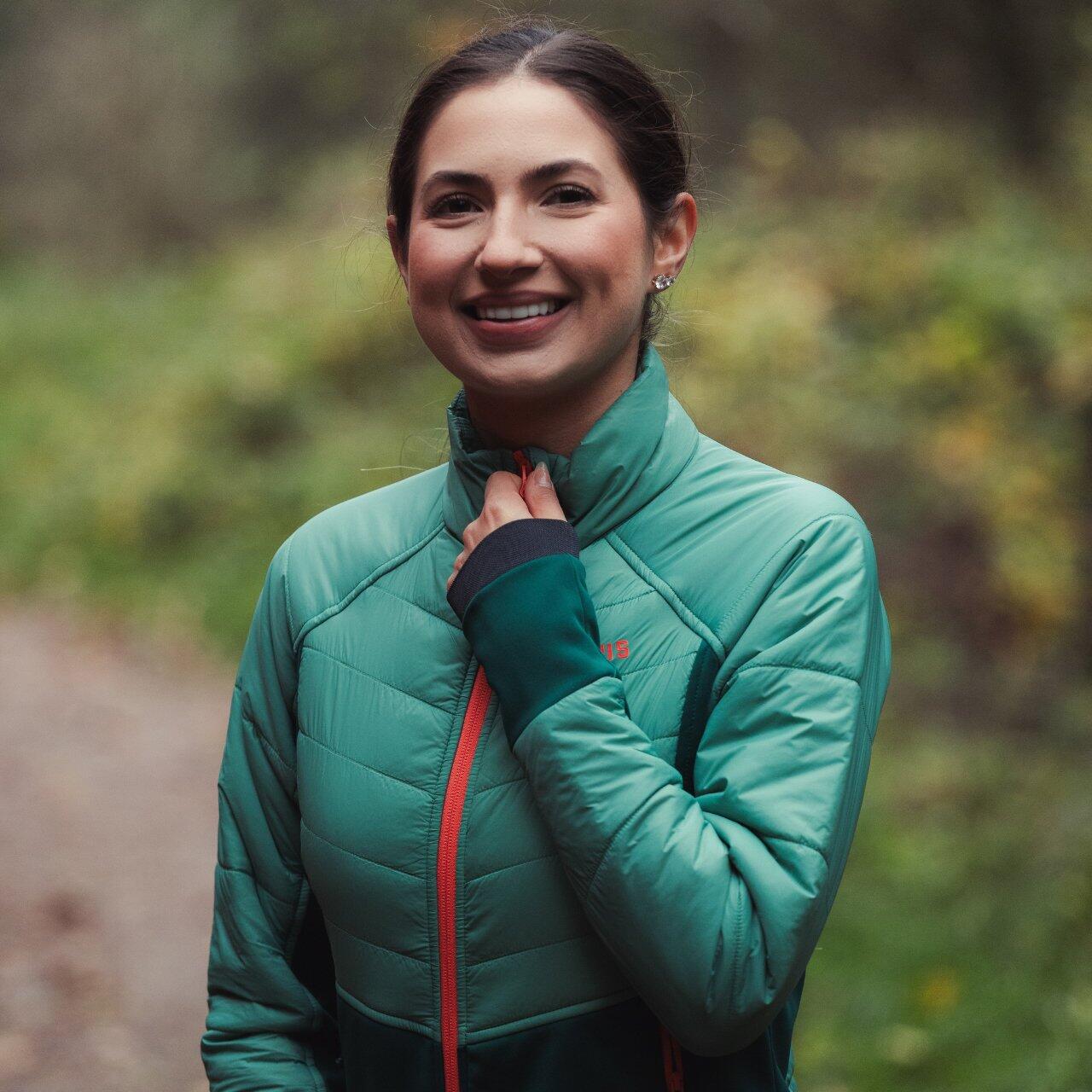 Veste hybride de randonnée Alpinus Tofana - Femme - Olive 2/7