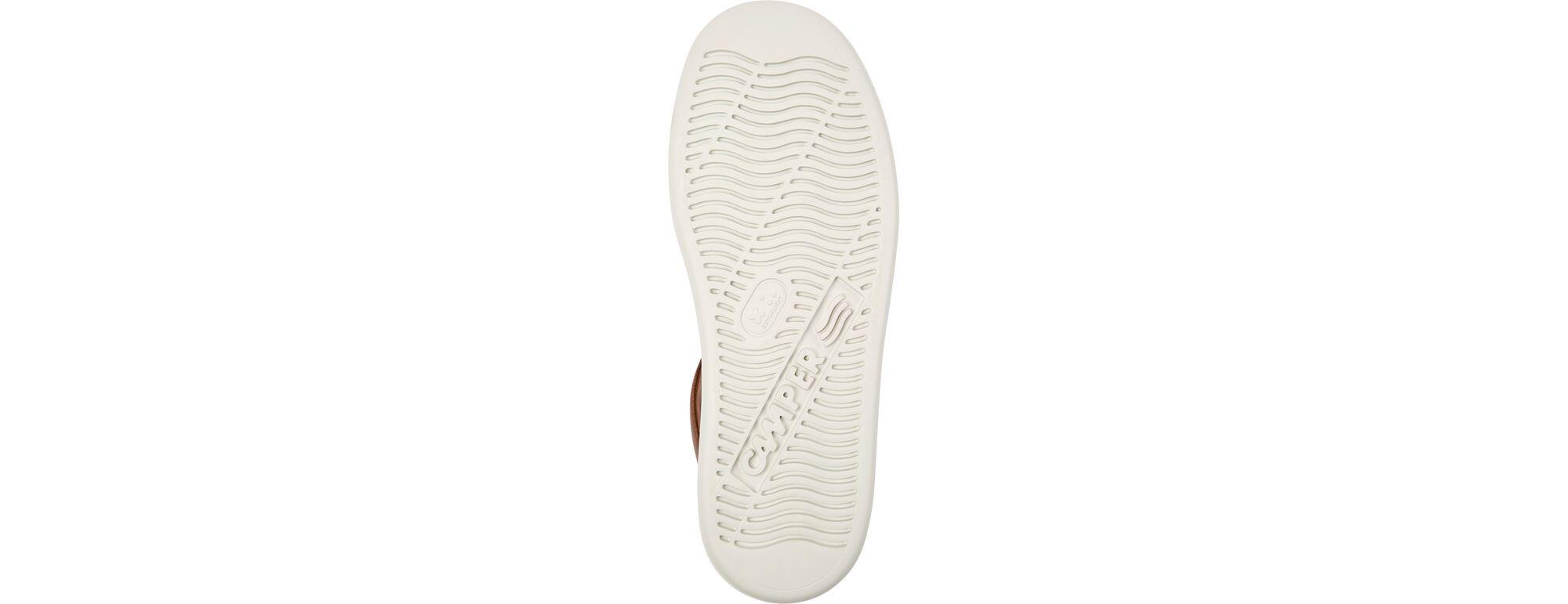 Zapatillas deportivas hombre de cuero K100227-014 marrón 5/5