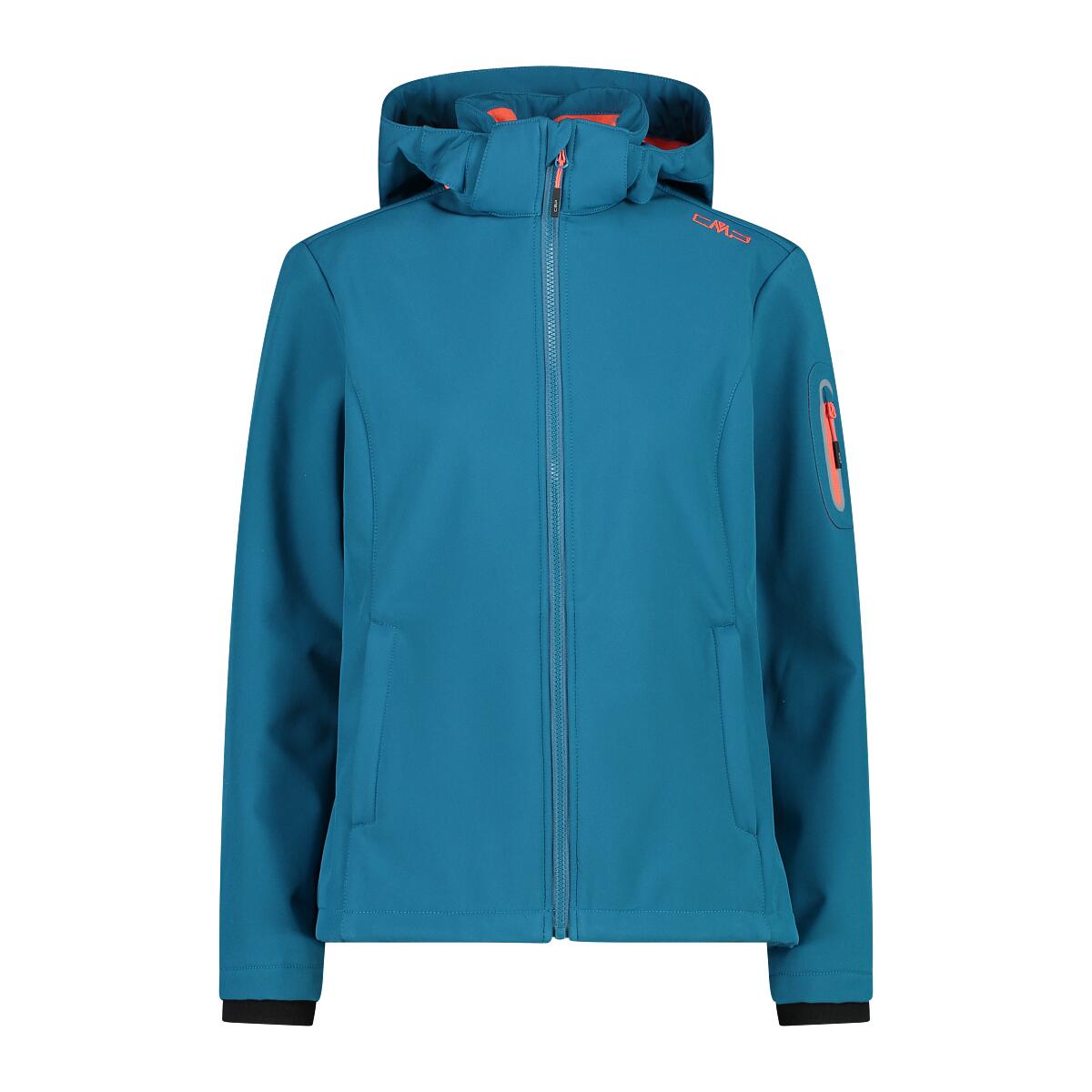 CMP Damen Softshelljacke Woman Jacket Zip Hood 39A5006 2/8