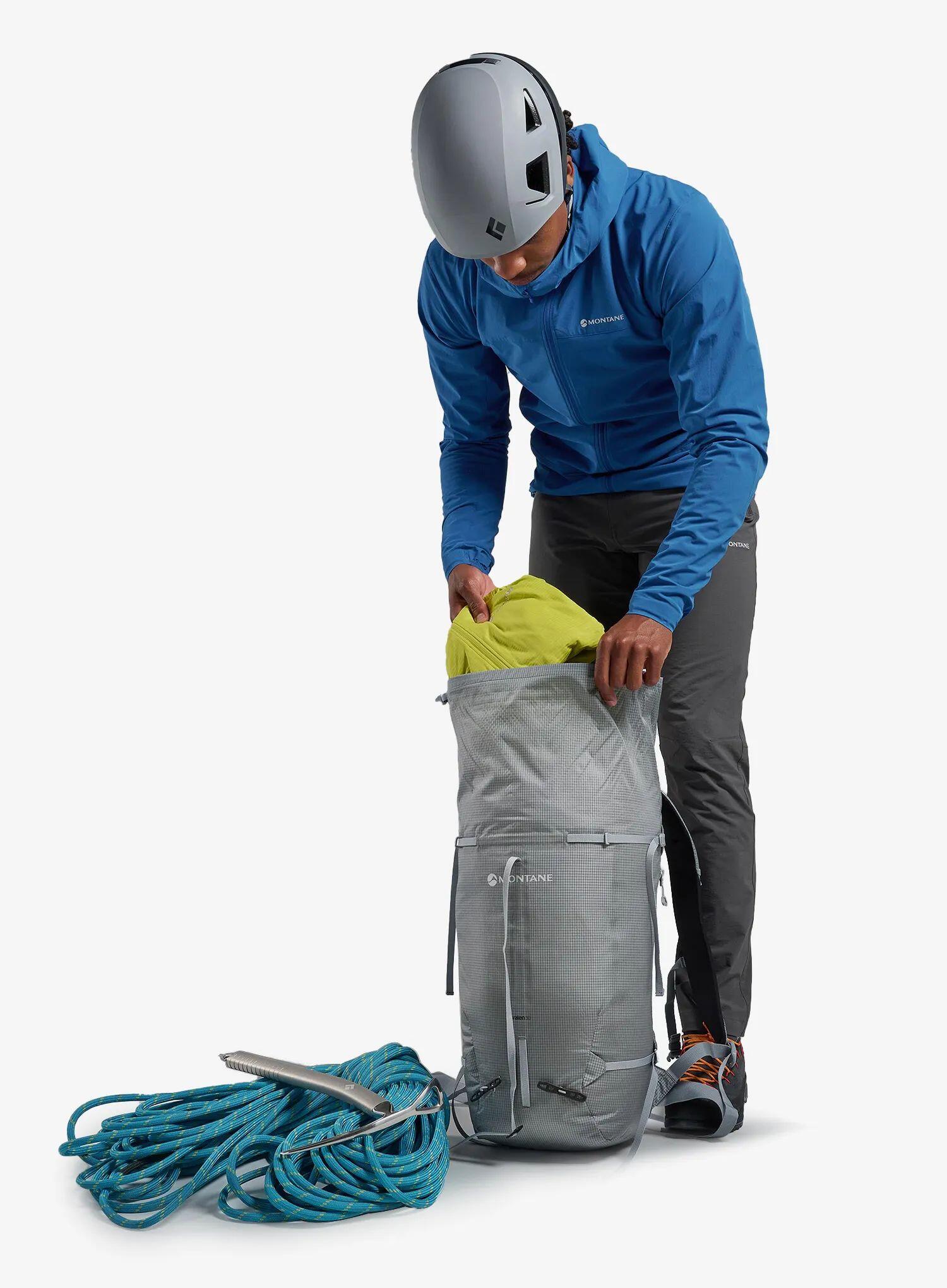 Zaino Montane Valen 30L blu pebble Nylon RAPTOR LITE 210D ventilato ZephyrAD 7/7