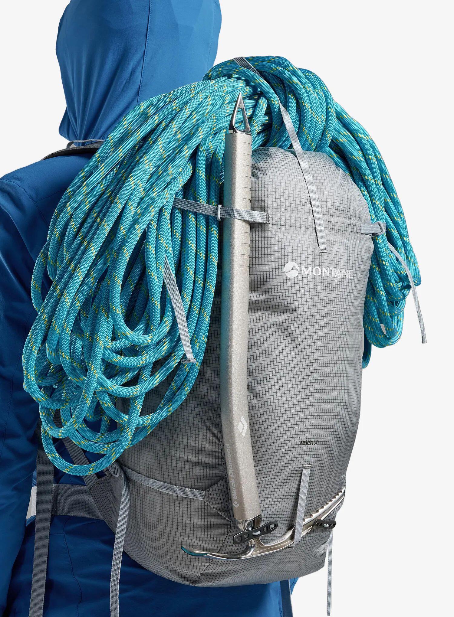 Zaino Montane Valen 30L blu pebble Nylon RAPTOR LITE 210D ventilato ZephyrAD 6/7