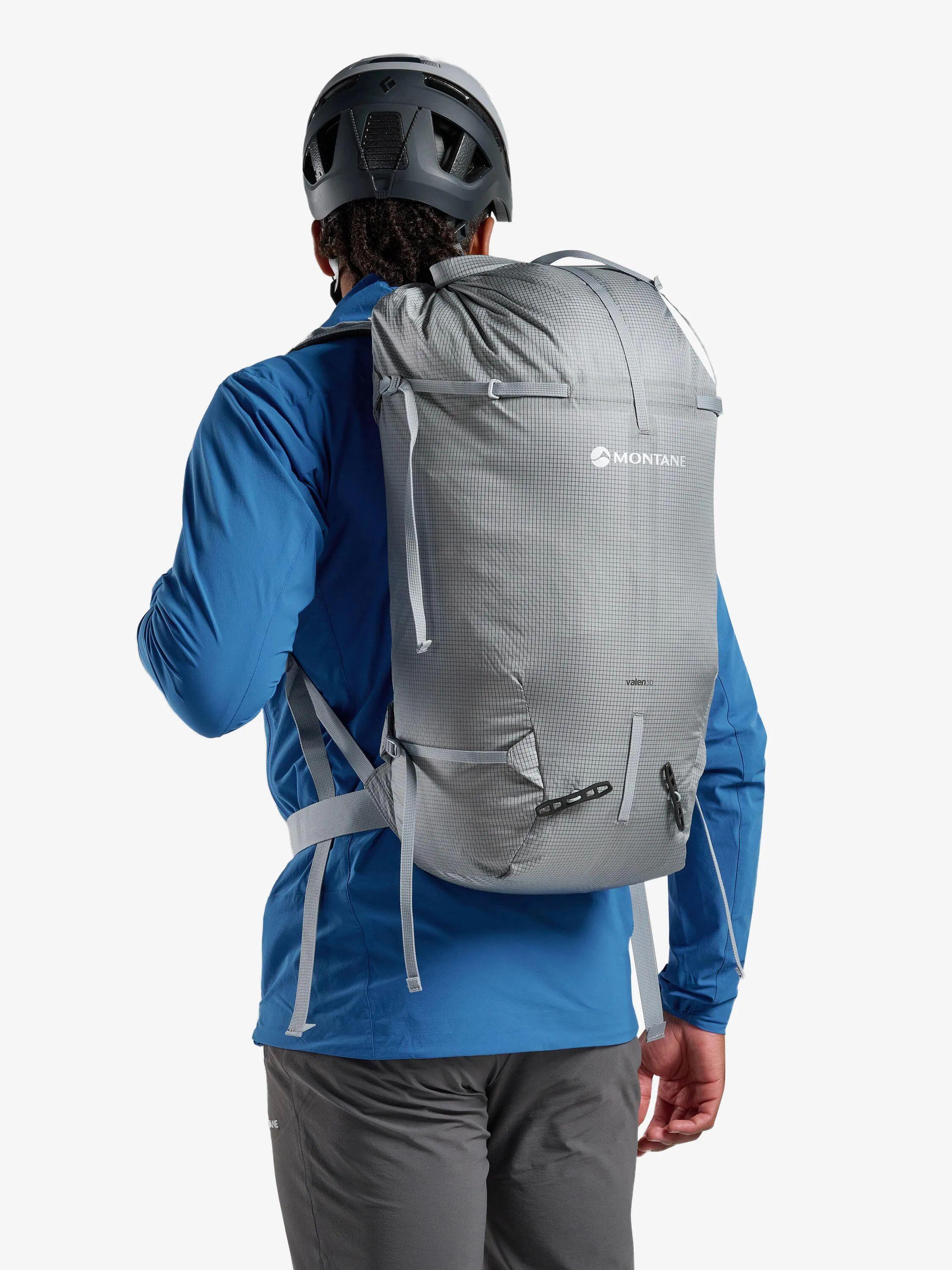 Zaino Montane Valen 30L blu pebble Nylon RAPTOR LITE 210D ventilato ZephyrAD 5/7