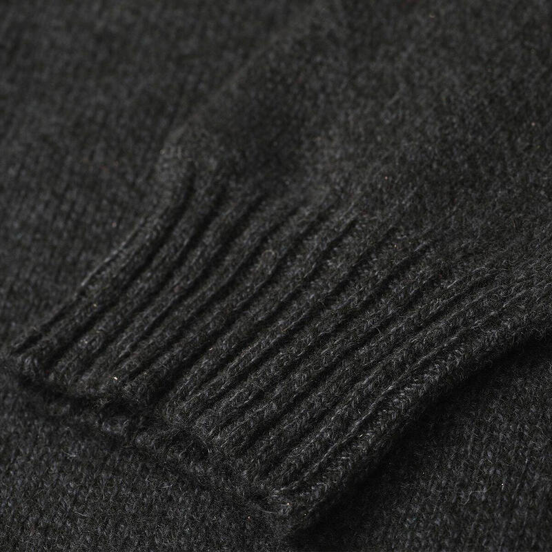 Sweter z kaszmiru Taimen - Ciemnoszary