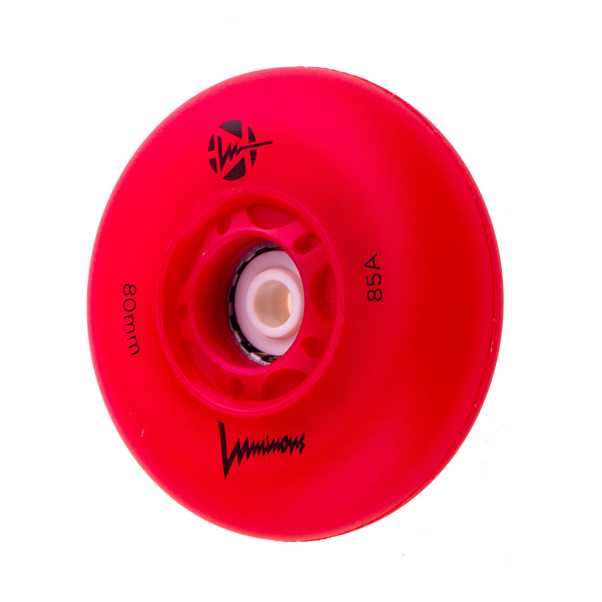 LUMINOUS Roue Inline 85A Rouge Rouge [x4] 3/5