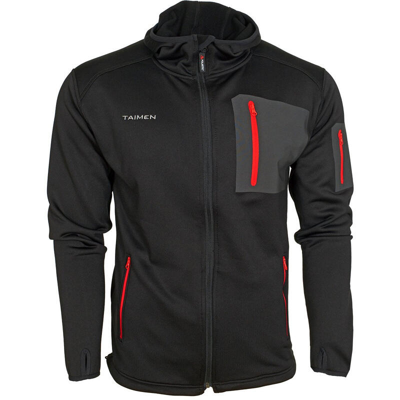 Bluza z kapturem Taimen Polartec Power Stretch - Ziemista