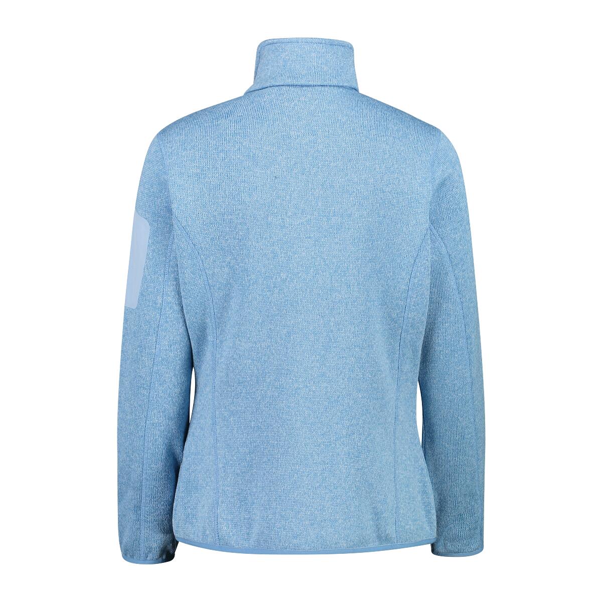 CMP Damen Jacke Knitted Melange Fleece Jacket 3H14746 2/5