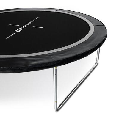 Veerbescherming voor trampoline 12ft hop-sport zwart-grijs