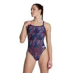 Maillot de bain Arena Kikko Pro Challenge Back - Bleu 36
