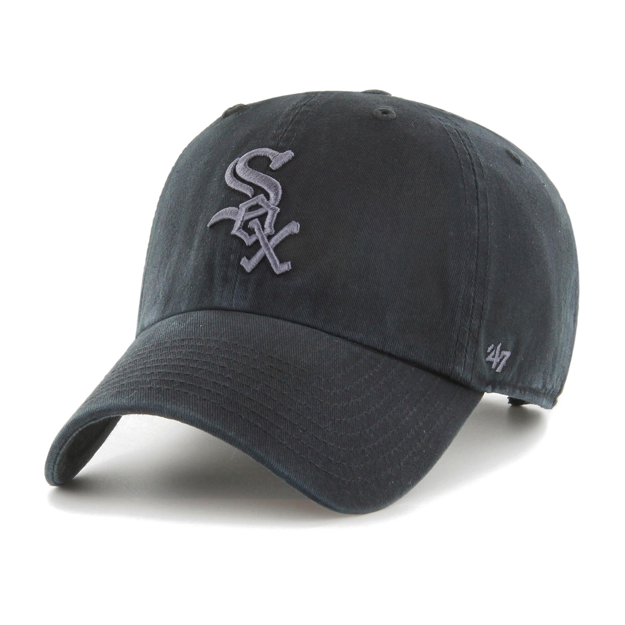 Czapka z daszkiem 47 Brand MLB Chicago White Sox CLEAN UP 3/3