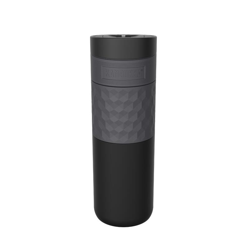 Kubek termiczny termos samochodowy Etna Grip 500 ml - Black Steel
