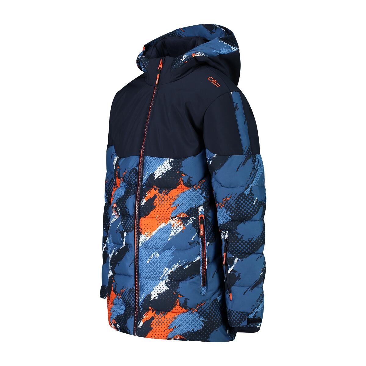 CMP Jungen Skijacke Kid Long Jacket Fix Hood 34W4994P 3/6