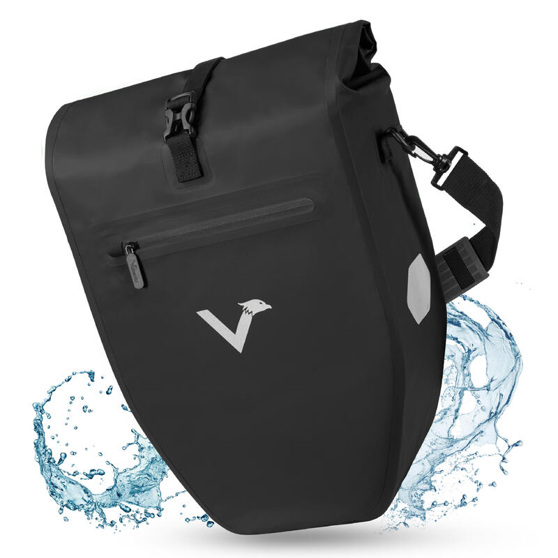 Sacoche velo Sacoche de porte-bagages velo etanche à vélo 28L bikepacking