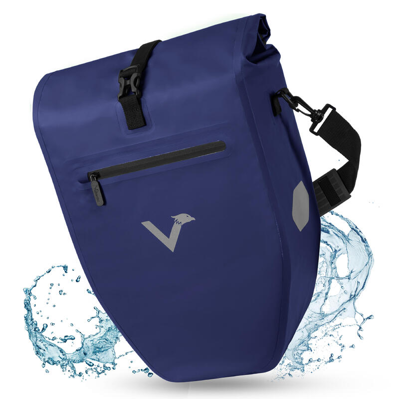 Sacoche velo Sacoche de porte-bagages velo etanche à vélo 28L bikepacking