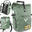 Sacoche velo porte bagages bikepacking, velo sac a dos etanche 23L