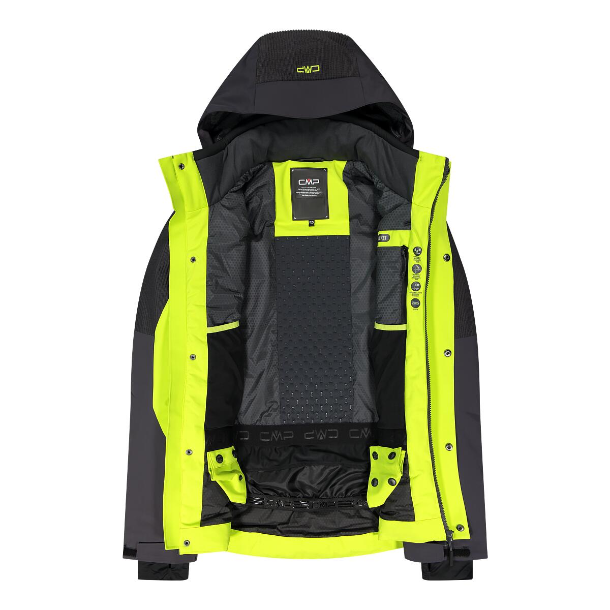 Hooded zip ski jacket CMP 4/4