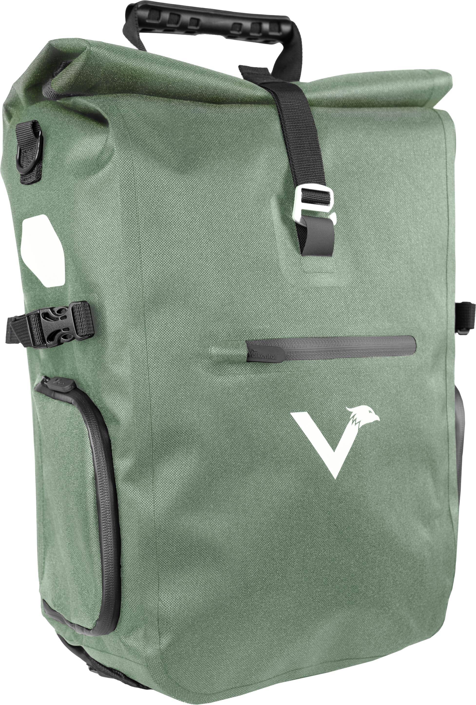 Sacoche velo porte bagages bikepacking, velo sac a dos etanche 23L 2/8