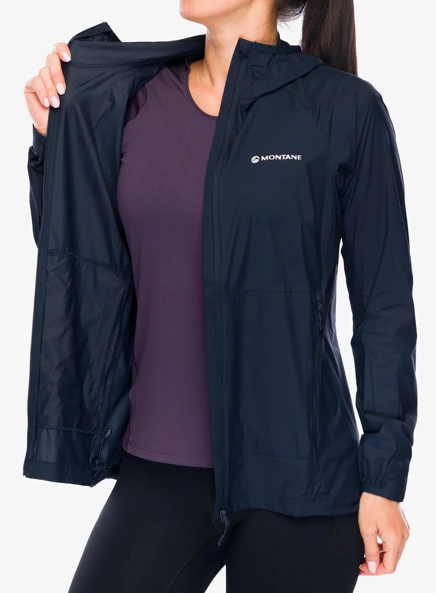 Kurtka przeciwwiatrowa damska Montane Featherlite Hoodie 6/7