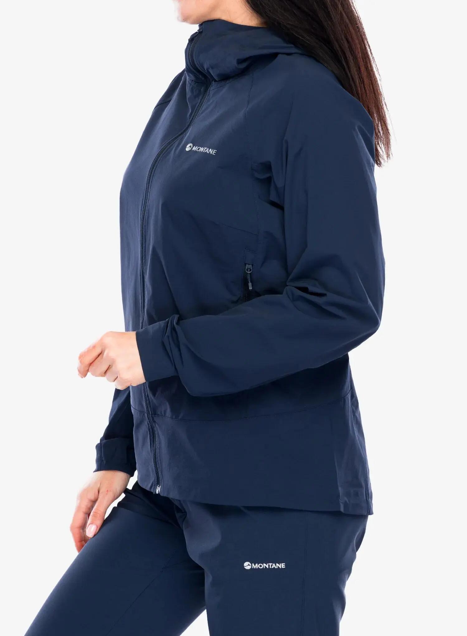 Giacca antivento con cappuccio da donna Montane Tenacity Nano 3/7