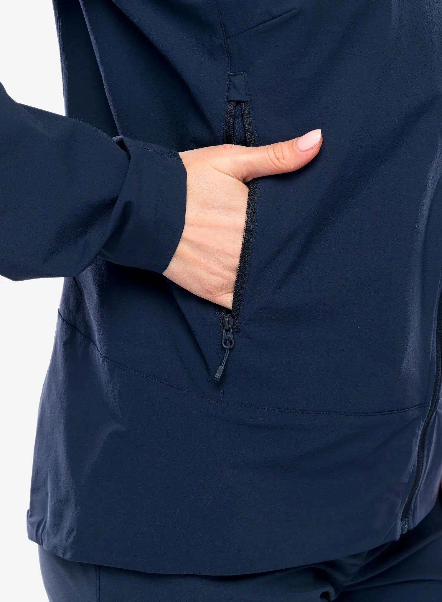 Giacca antivento con cappuccio da donna Montane Tenacity Nano 5/7
