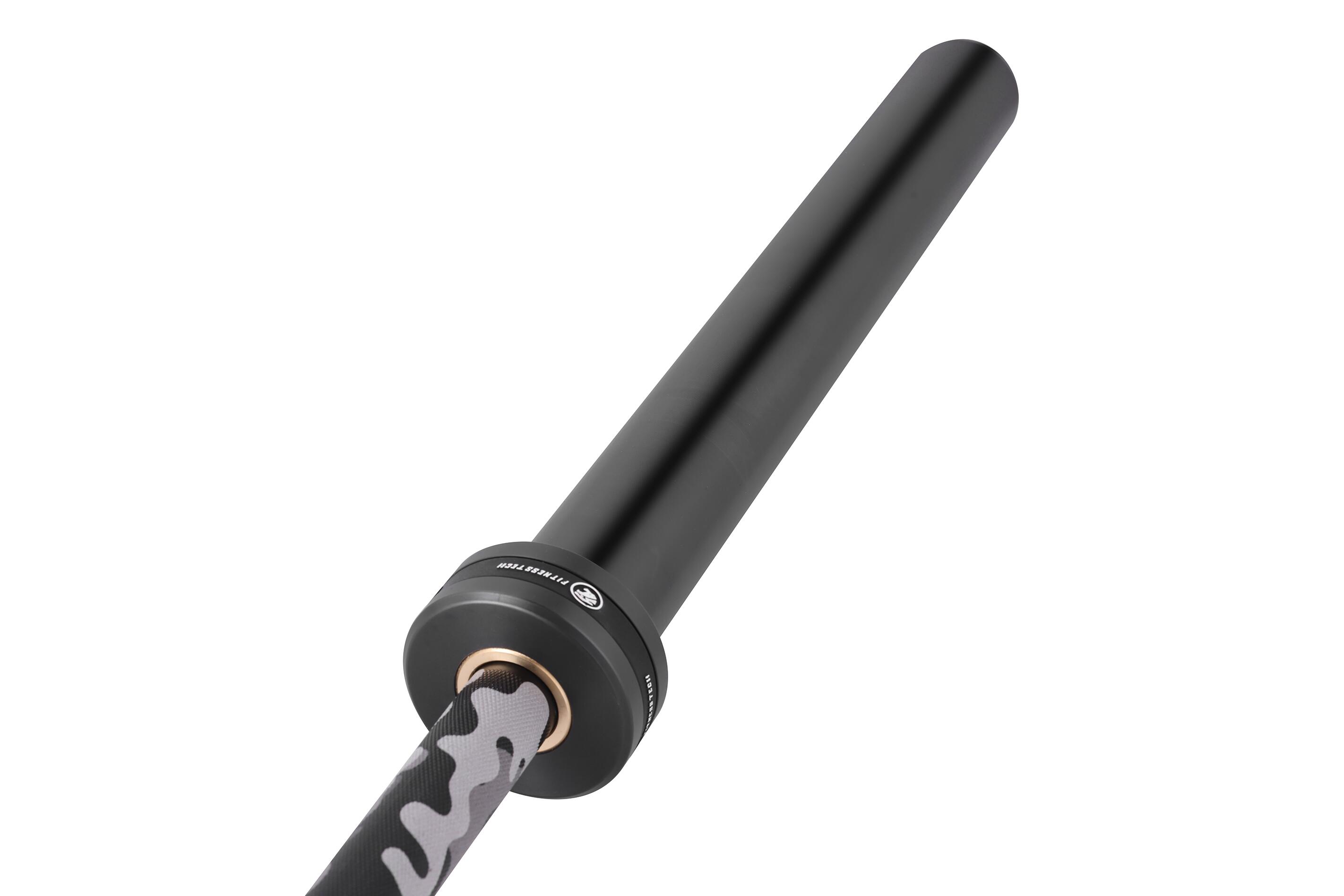 Barra olímpica Camuflagem Fitness Tech  220 cm x 50 mm 4 rolamentos 6/8