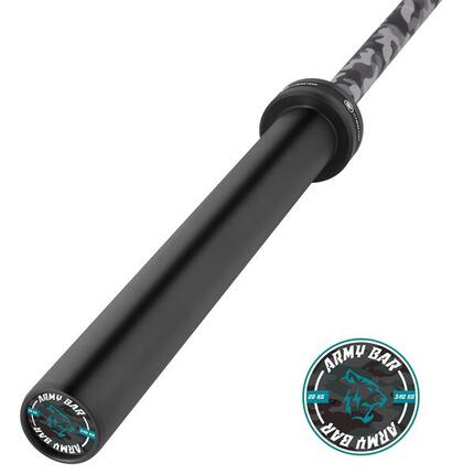 Barre Olympique Camouflage Fitness Tech 220 cm x 50 mm 4 roulements