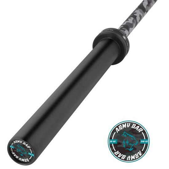 Barre Olympique Camouflage Fitness Tech 220 cm x 50 mm 4 roulements
